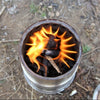 Stainless Steel Portable Light Wood Stove