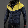 Men Windbreak Jackets Color Matching Active