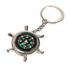 Wheel Ruder Compass Keychain